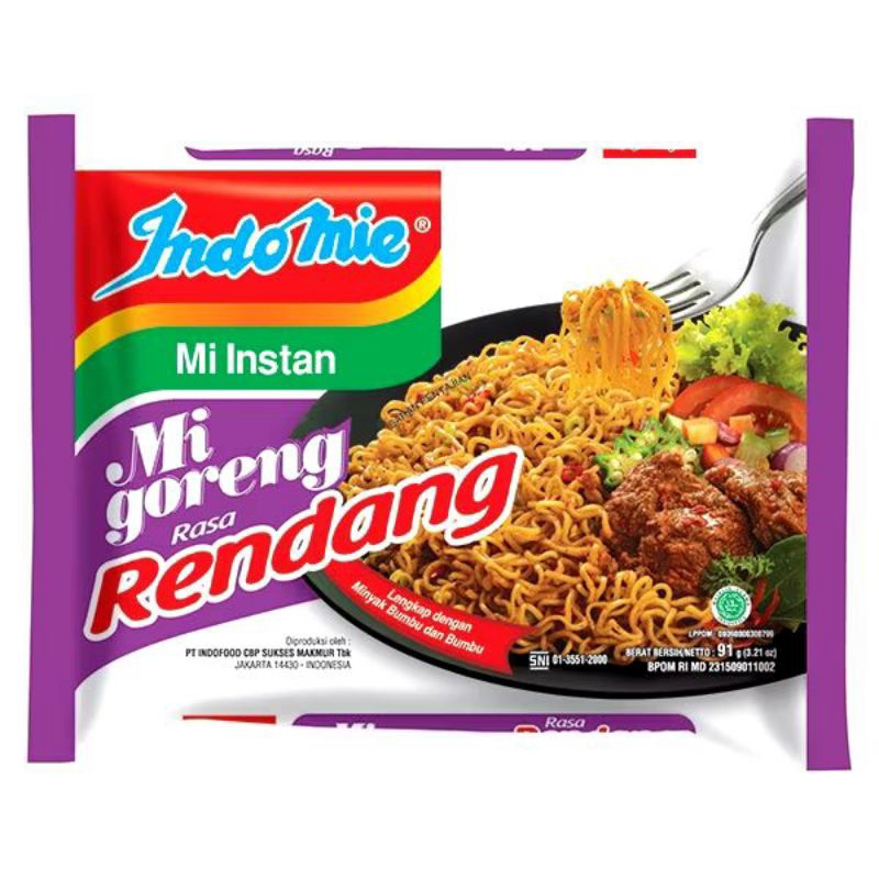 

Indomie Goreng Rendang 91g