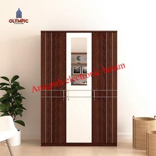 LEMARI KAYU 3 PINTU / LEMARI PAKAIAN 3 PINTU OLYMPIC MARINO 3P BATAM