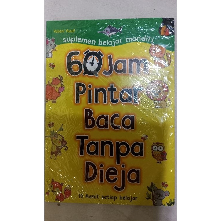 Buku 6 jam pintar baca tanpa dieja l R1I5