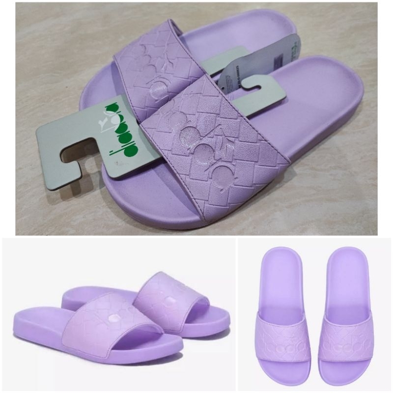 Sandal Diadora Slide Fazil Womens Purple - ORI COUNTER