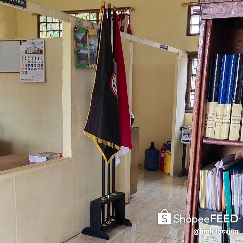 

tatakan bendera isi 3 lubang tiang j K1H4
