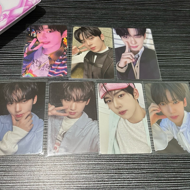 Photocard Album Yujin Zerobaseone ZB1 eclipse yhmah melpo loyalty mystery digipack withmuu sg 2024 m