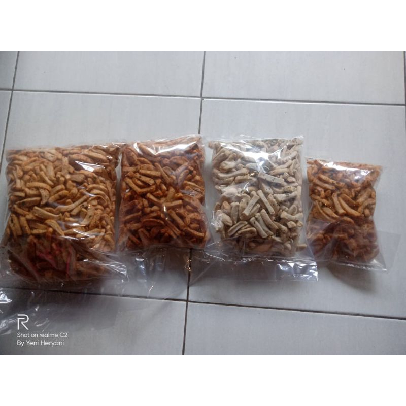 

Basreng pedas daun jeruk 1/4 kg