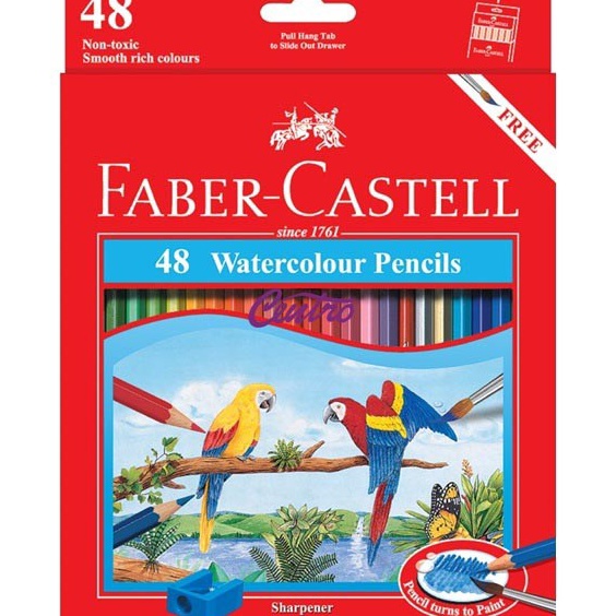 

Pensil 48 Warna Faber Castel WaterColour h J2I5