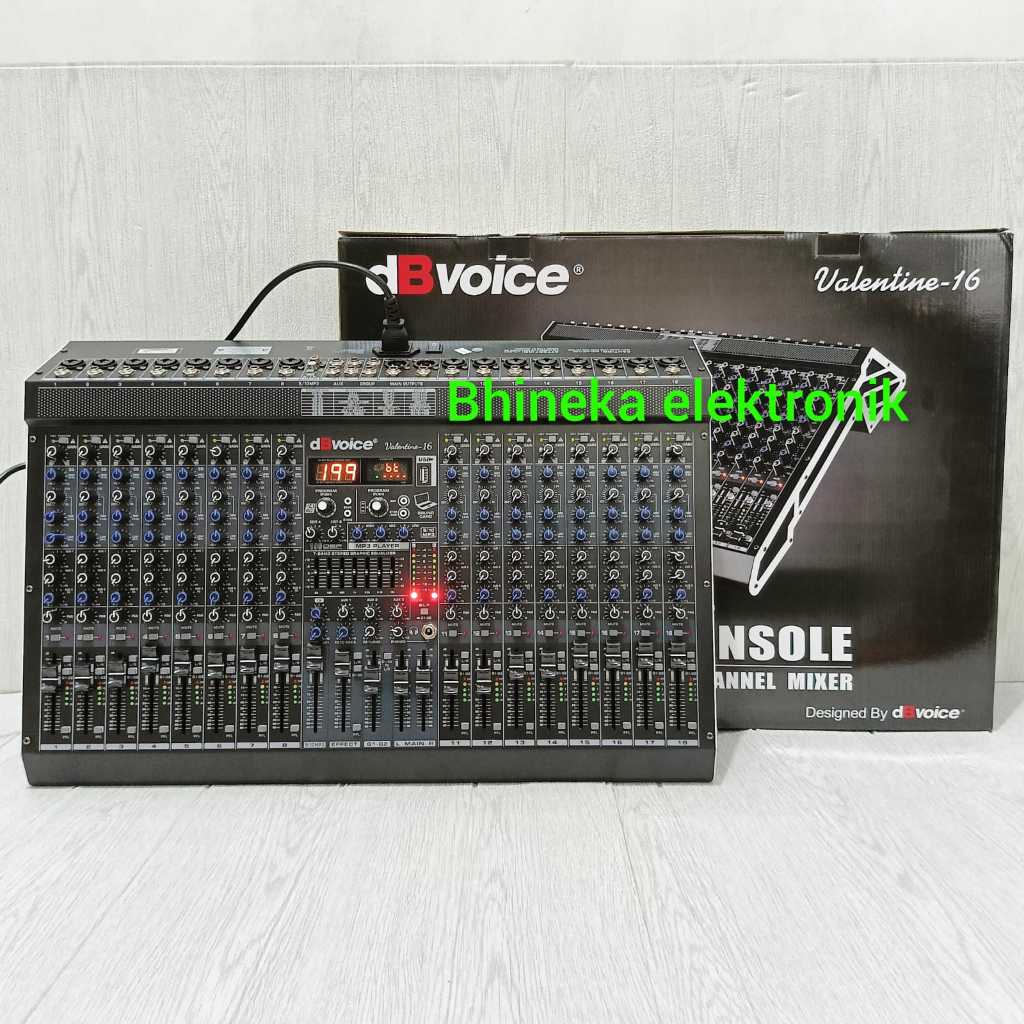 Mixer Dbvoice valentine 16 / valentine16 mixer 16 Chanel Original