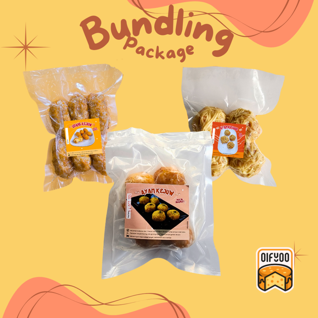 

BUNDLING PUASS (ayam keju, ayam kribo, dan udang keju)
