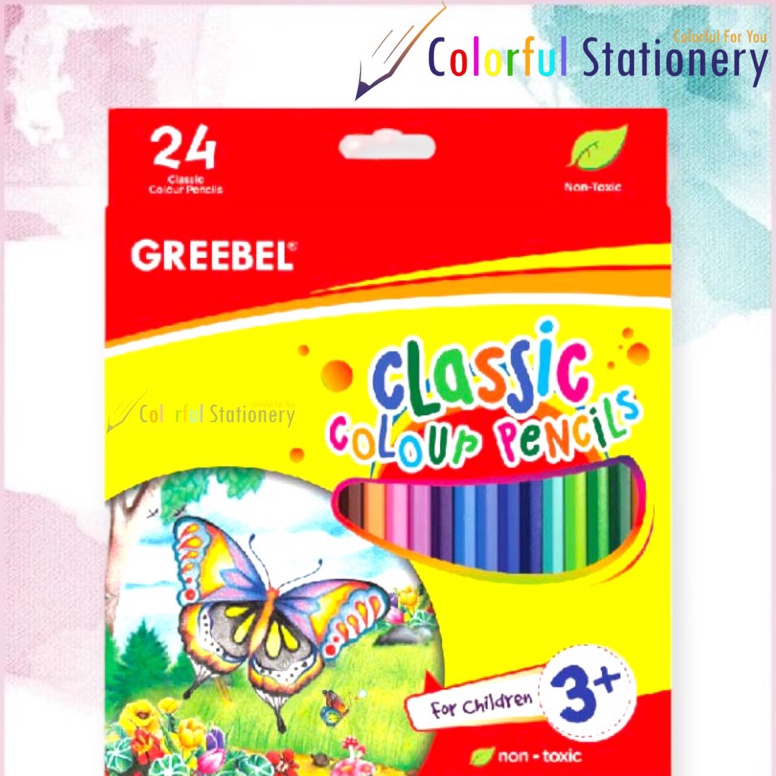 

Pensil Warna Greebel Panjang Classic 24 Warna s I4M2