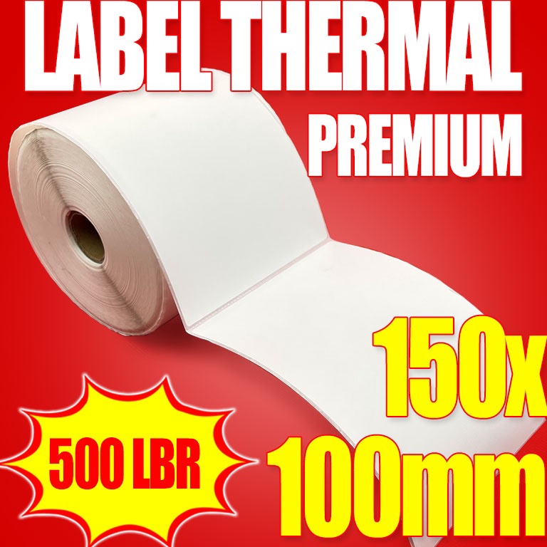 

Label Thermal 1x15mm Roll Sticker Label Barcode Isi 5pcs Premium a X6U7