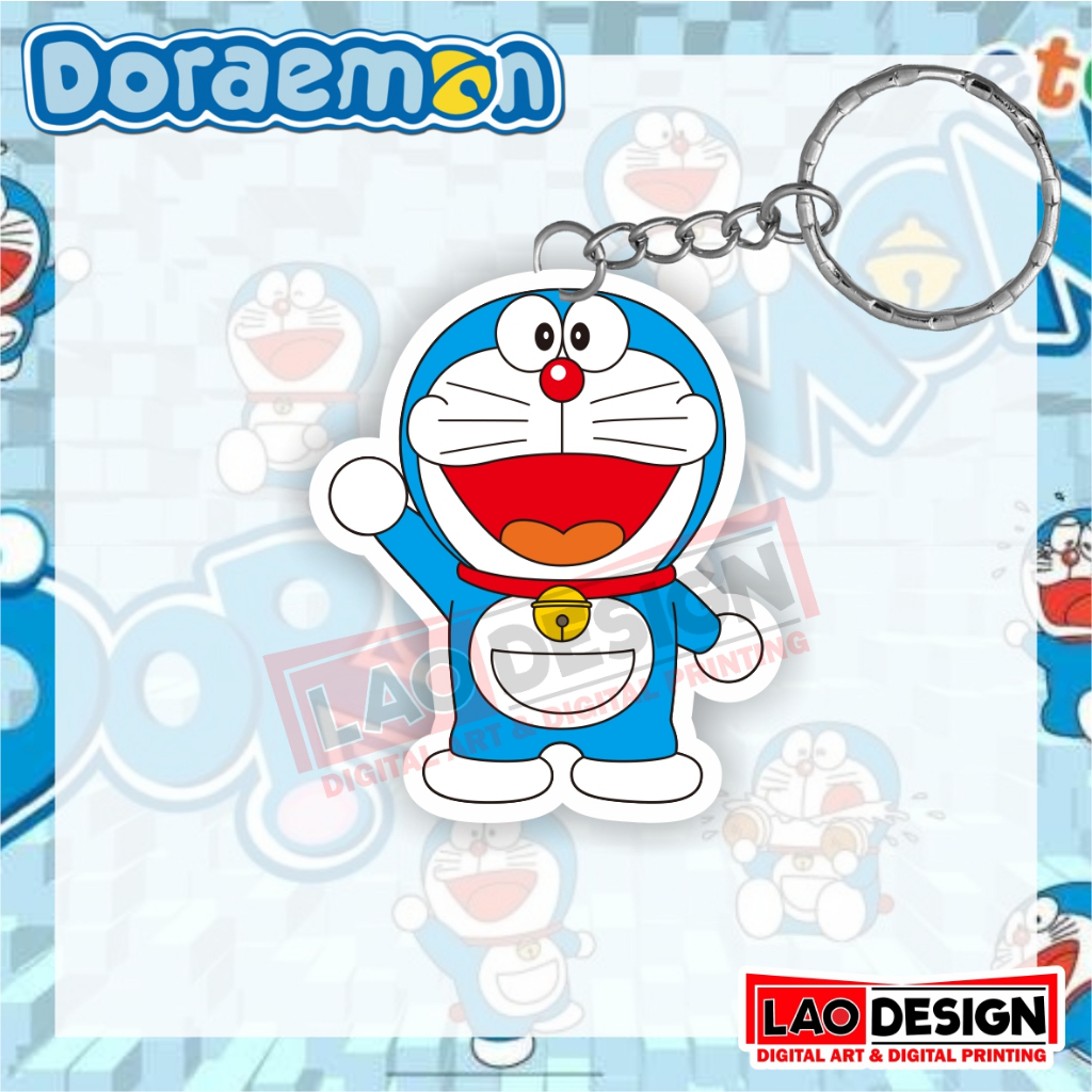 Gantungan Kunci Doraemon/Ganci Doraemon/Doraemon/Gantungan Kunci Akrilik