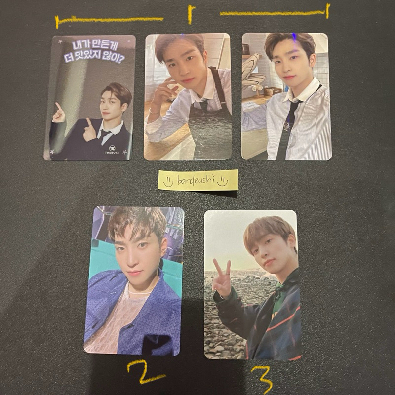 [CLEARANCE SALE] THE BOYZ SANGYEON PC PHOTOCARD 3RD GEN MEMBERSHIP THRILLING MAVERICK