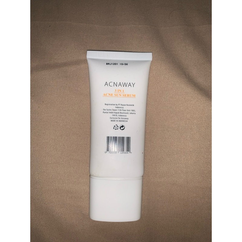 acnaway serum sunscreen