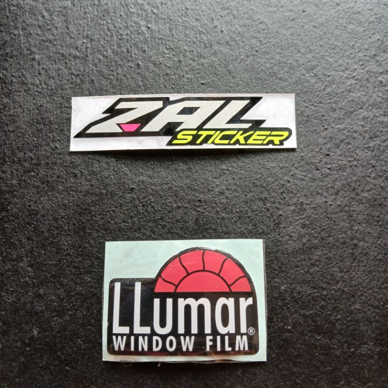 sticker emblem LLUMAR