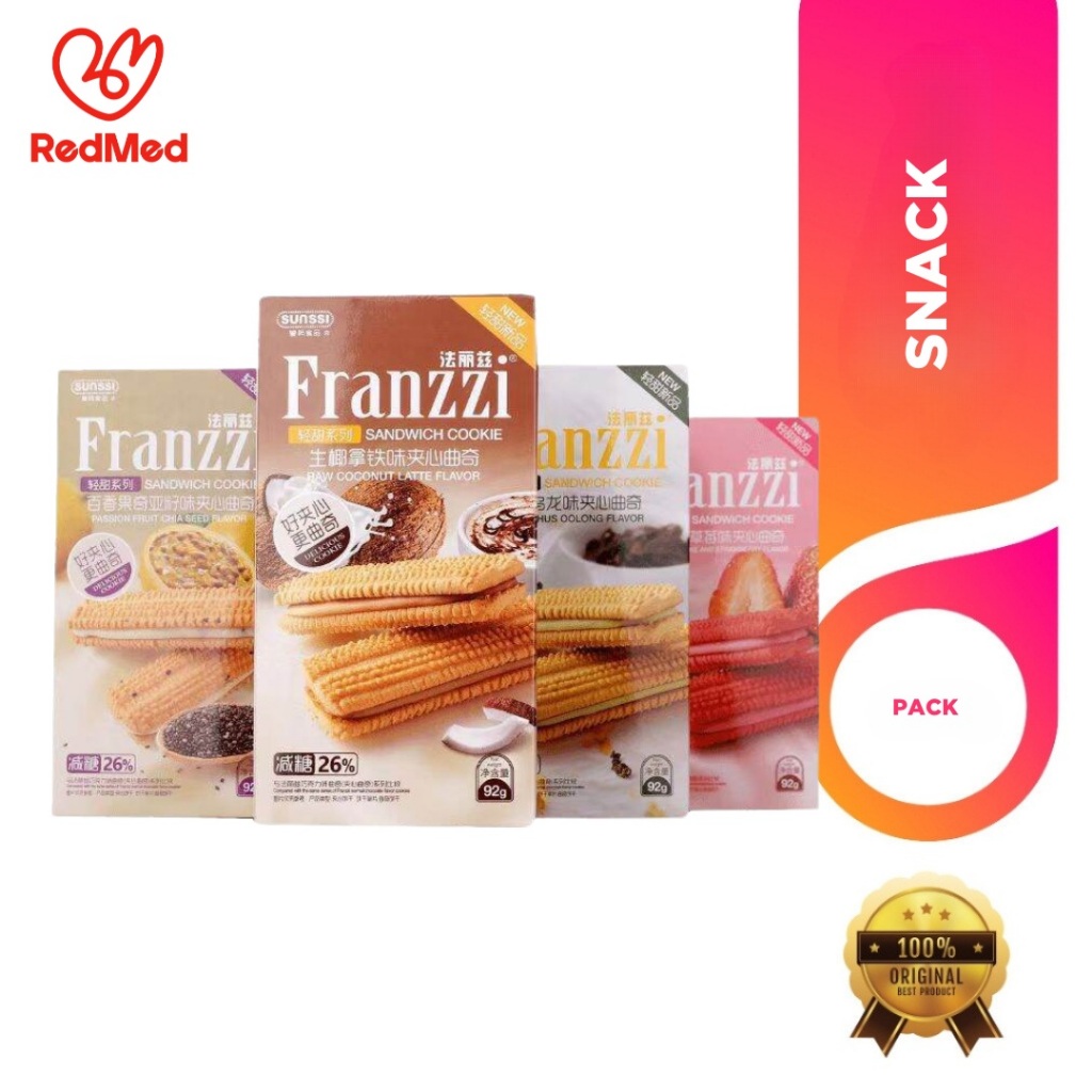 

FRANZZI COOKIES WITH CREAM 92GR