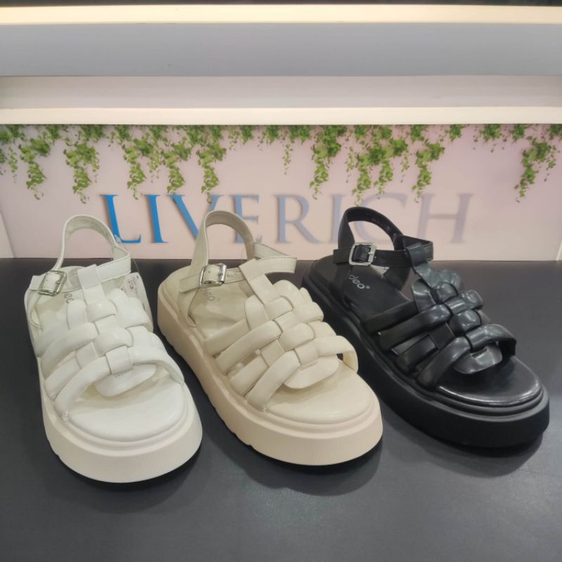 FLADEO SHOES ORIGINAL❗Promo Sandal Hak Tinggi Tali Wanita