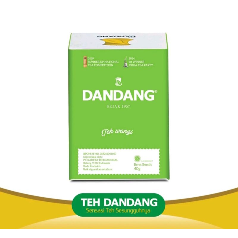 

TEH DANDANG TABUR 40GRX10PCS [HARGA YG TERTERA ADALAH HARGA PER SLOF]