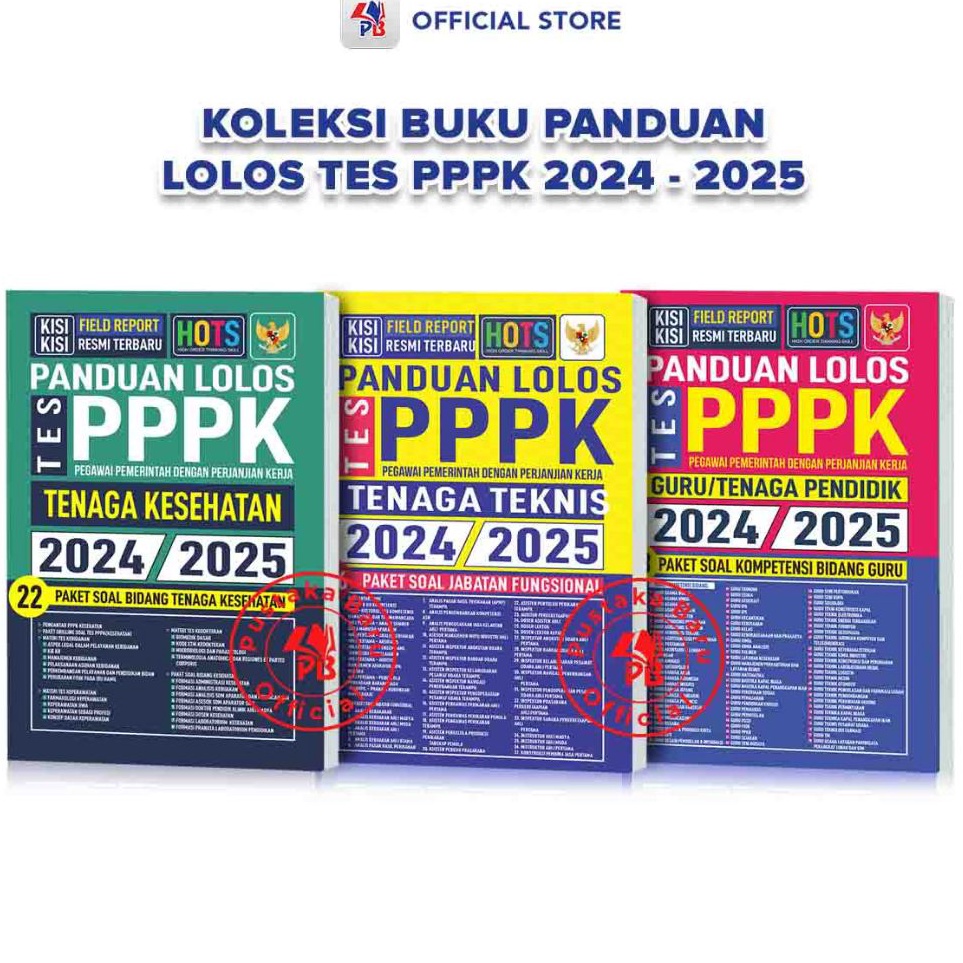 Buku PPPK 224 225  Panduan Lolos Tes PPPK Guru  Pendidik 78 Paket Soal Kompetensi Bidang Guru  Pandu