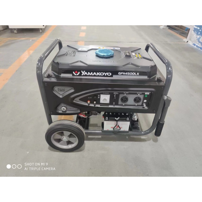 GENERATOR GENSET YAMAKOYO STARTER TEMBAGA ASLI GFH4500L 2800watt