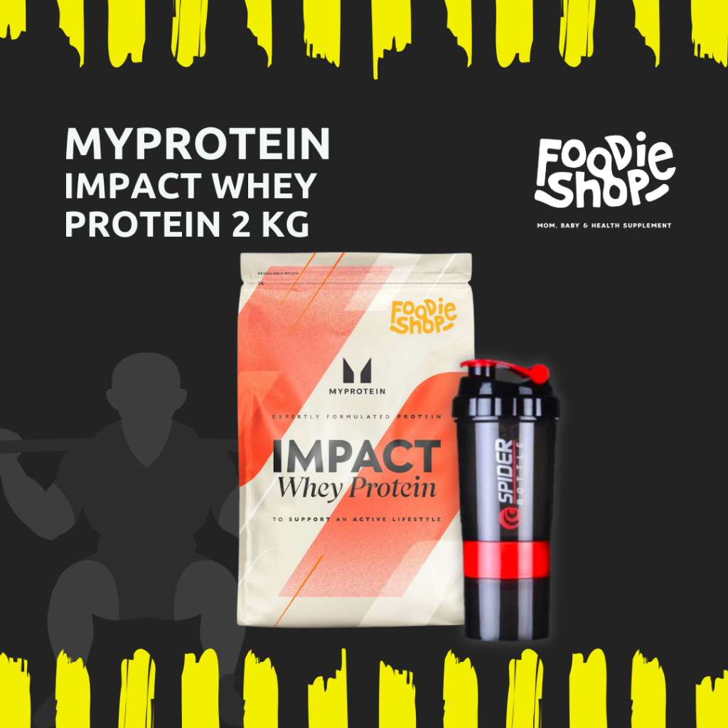 Myprotein Impact Whey Protein 5.5 lb 100 serving Whey Protein Concentrate