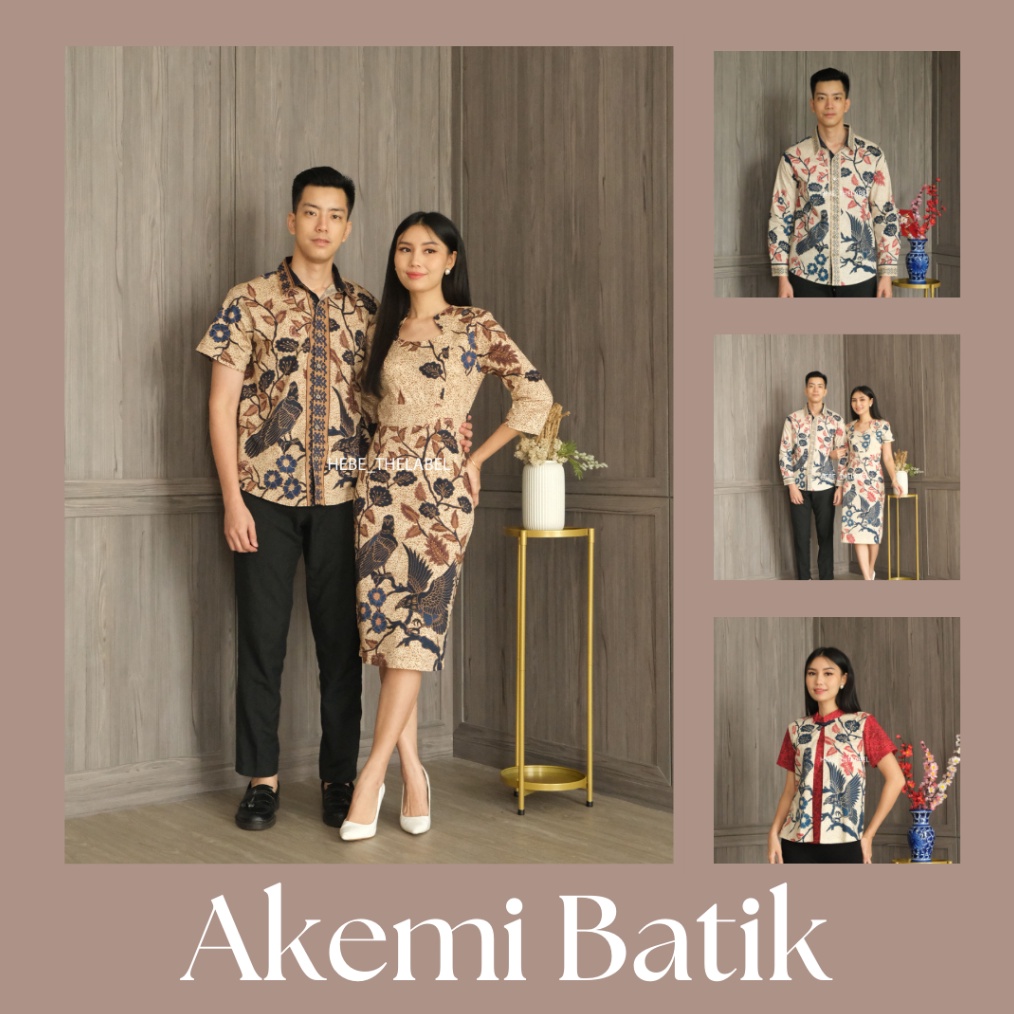 KODE N86N Akemi Batik Cheongsam   Available Couple Dewasa  Anak