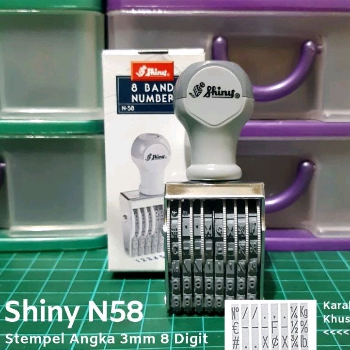 

Stempel Manual Angka 8 Digit Shiny 3mm 4mm 5mm N38 N48 N58 t YM9