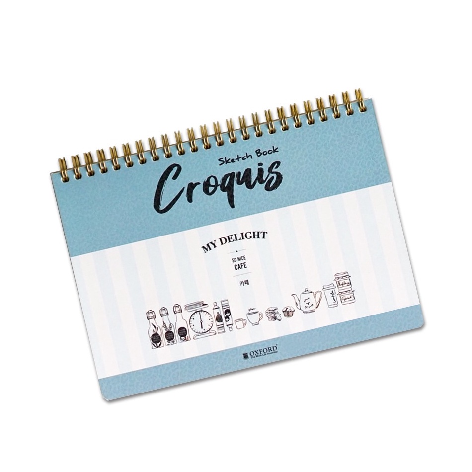 

Oxford Croquis Spiral Sketchbook A5 15gsm 5 lembar g TL5