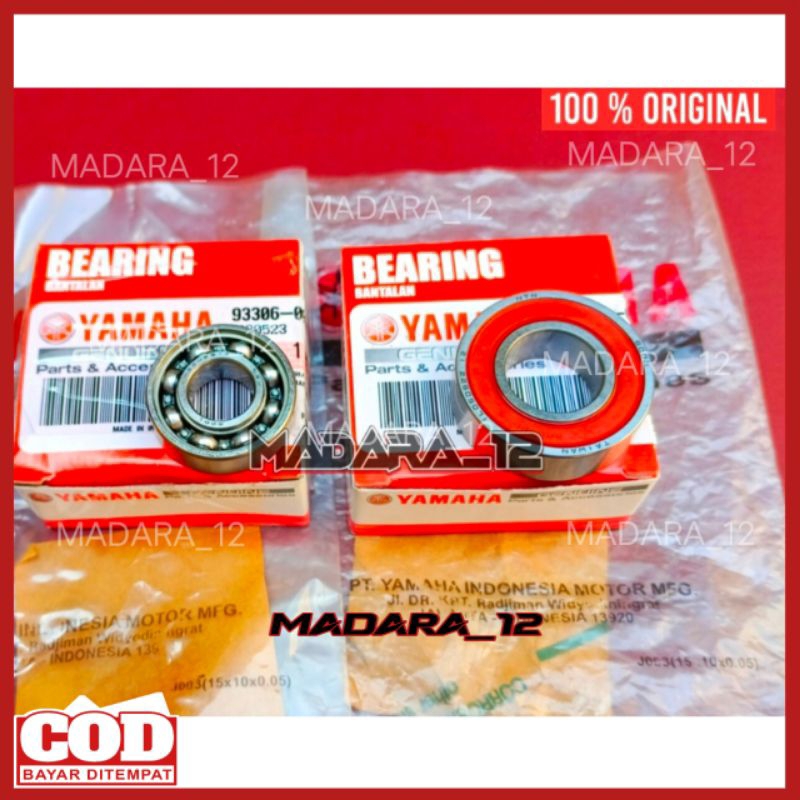 bearing laher lahar noken as set original ygp asli yamaha mio m3 mio j mio soul gt fino/bering laker