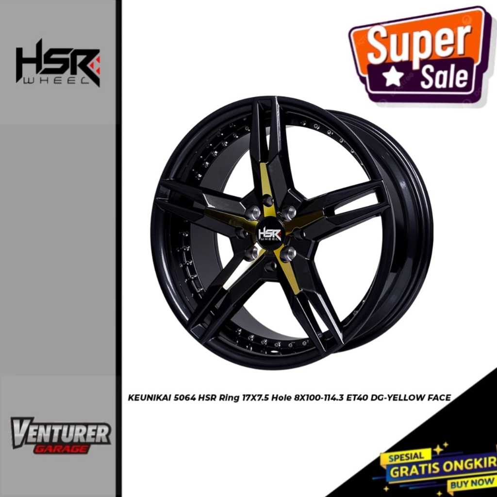 velg avanza confero livina mazda2 mobilio corolla murah ring 17 HSR keunikai