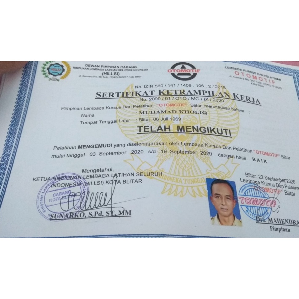 

Sertifikat Penghargaan Pelatihan Custom Komputer Microsoft Toefl ITP IELTS Mengemudi Bela Diri Karate Silat Taekwondo untuk CPNS 224 CASN P3K KAI Eyelash Nail Art Seminar Sertifikasi Pengalaman Kerja Magang PKL PPL Wisuda g U2E3