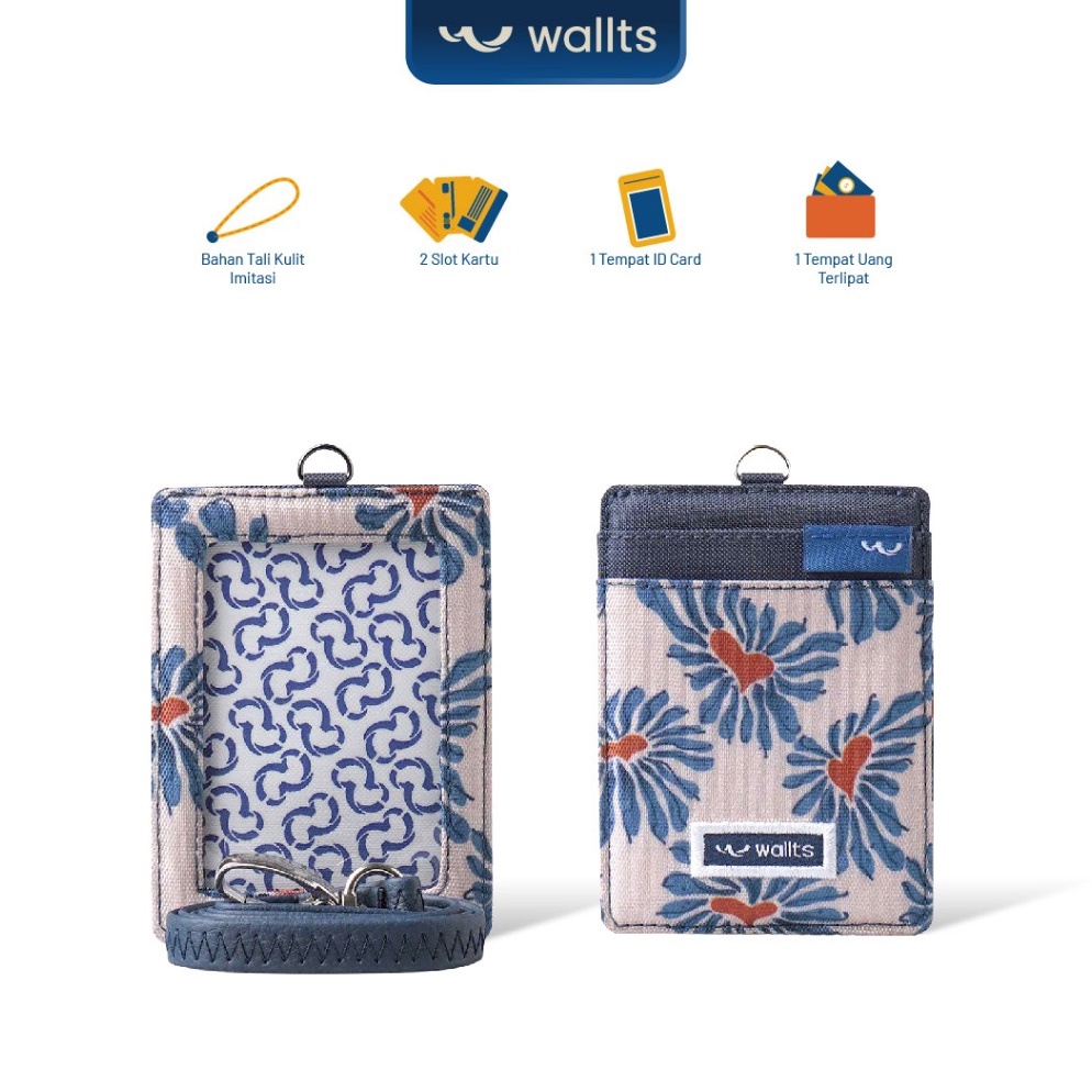 

Wallts Aiken Motif Lanyard Name Tag Id Card l O1G6