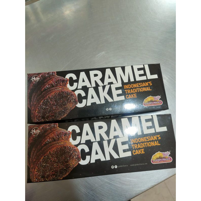 

Caramel Cake, Golden France, 540 Gram , MakananRingankering