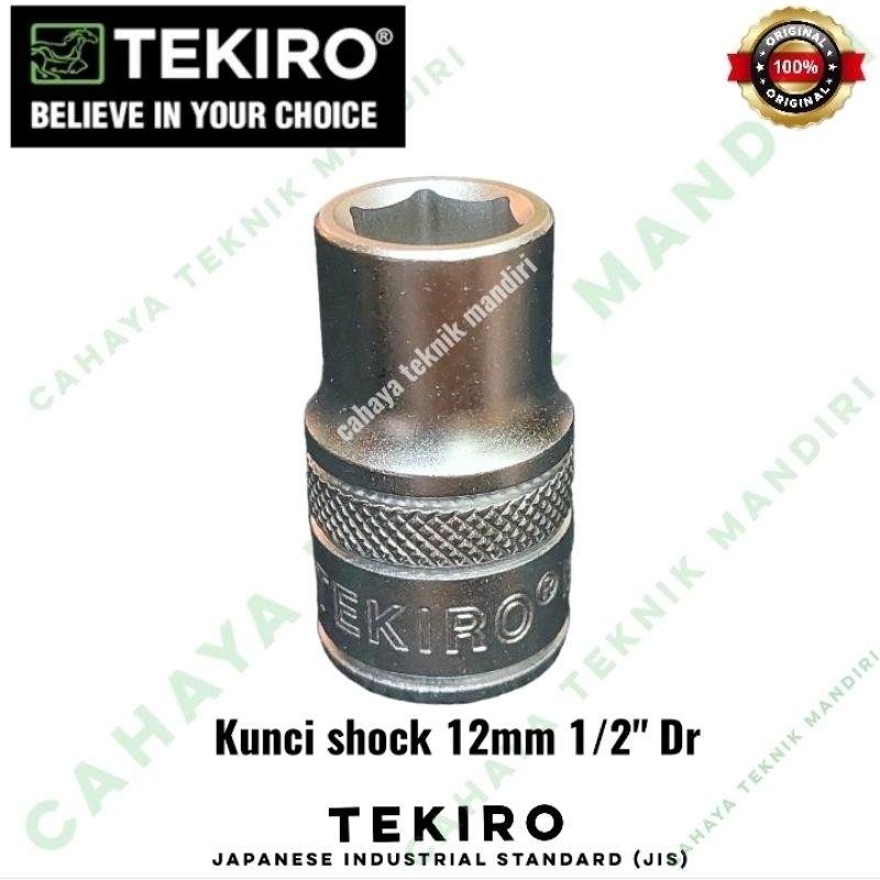 tekiro mata kunci sok 12 mm 1/2" Dr