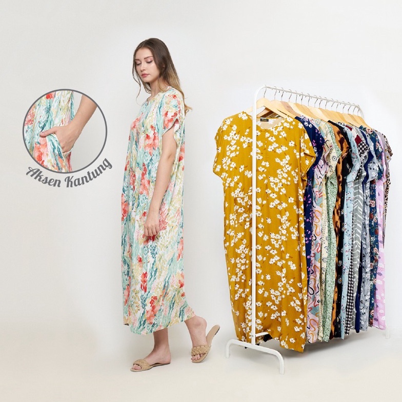 KODE U24D DASTER RAYON BUSUI SEMATAKAKI SAKU ZIPPER GRAM FASHION