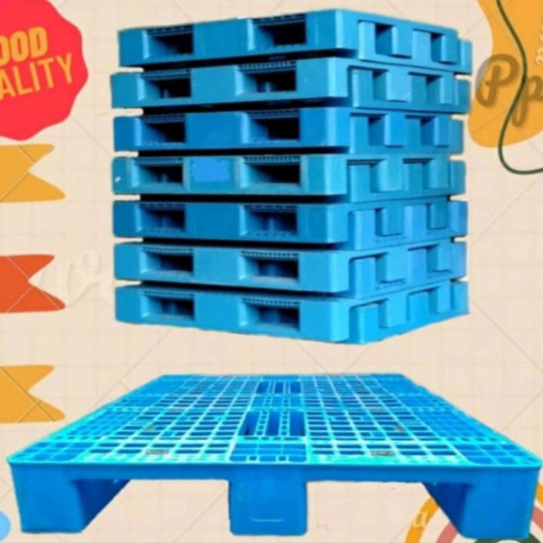 

KODE T88D Palet plastik tipe M jaring 12 x 1 x 15