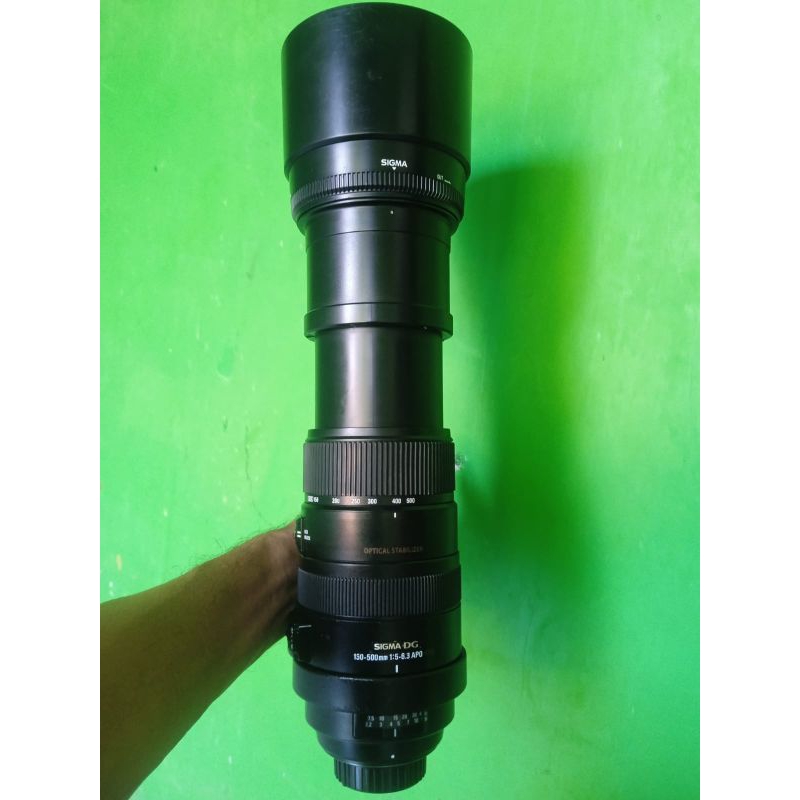 Sigma 150-500mm For Nikon / lensa tele nikon 150-500mm 5.6 APO DG