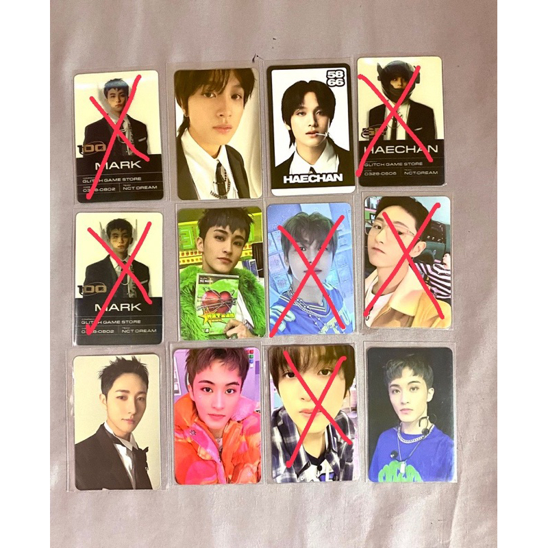 WTS Haechan korek Pilek mark renjun jaemin glitch mode glimo mecima