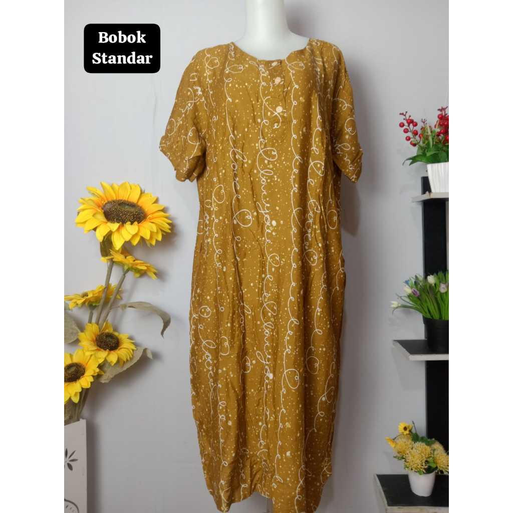 Daster Wanita Standar Baju Piyama Tidur Daster Bobok Standar Daster Rayon Daster Gadis Daster ABG Da