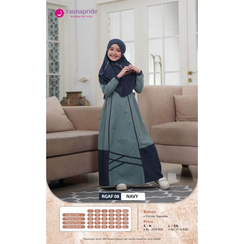 GAMIS RAUNA ANAK RGAF 08