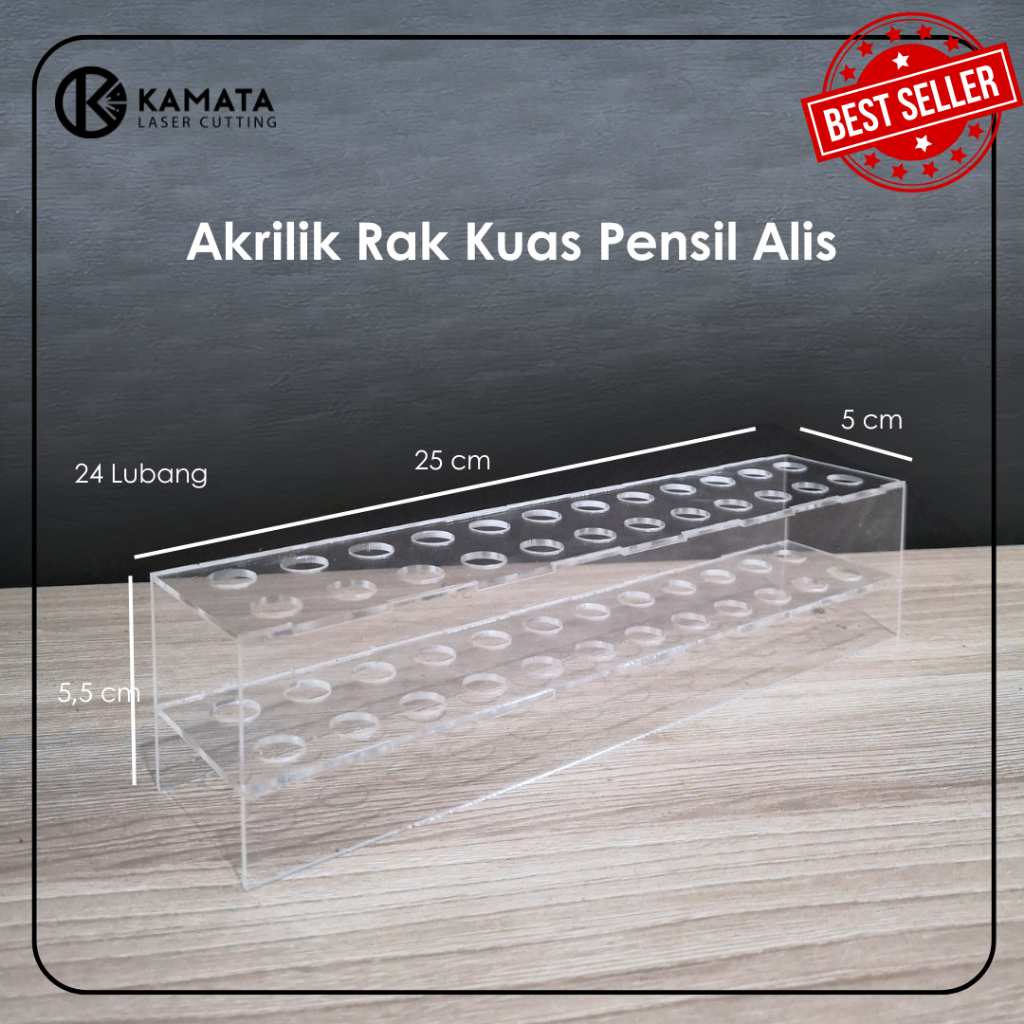 

Akrilik Tempat Peniympanan Make up Pensil Alis Pulpen Spidol