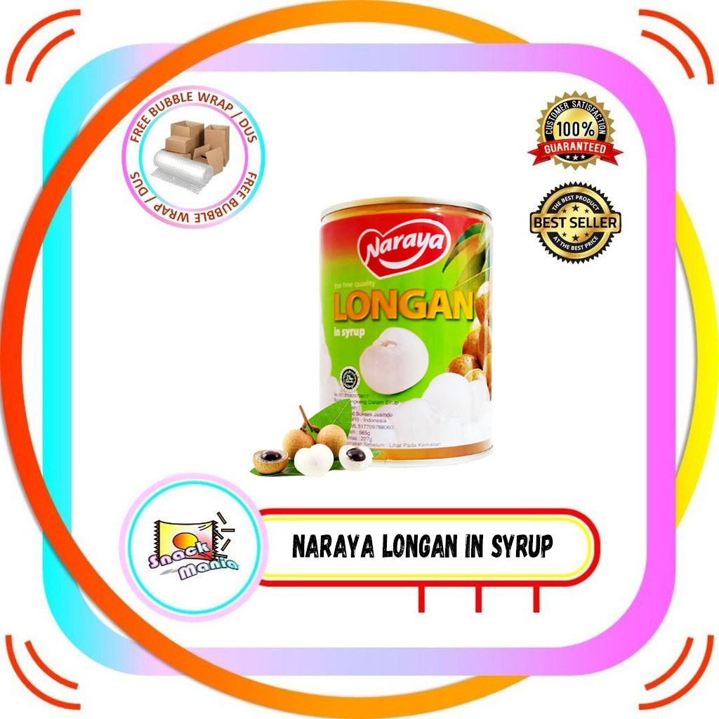 

Naraya Longan In Syrup 565 gr Kelengkeng Kaleng