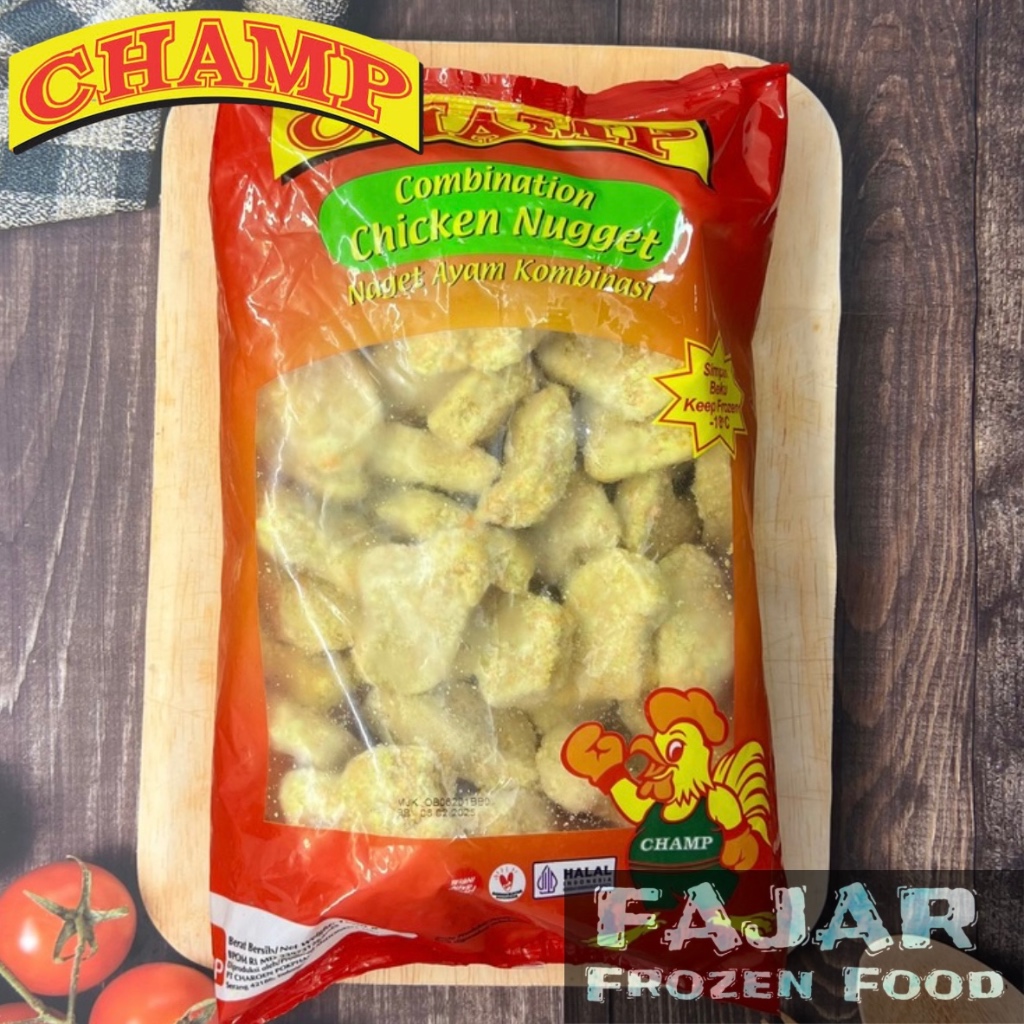 

CHAMP CHICKEN NUGGET 1Kg | CHAMP NAGET AYAM 1000GR