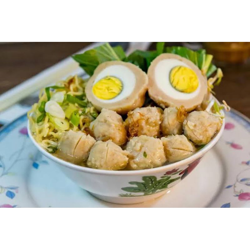 

Bakso Telor jumbo isi 5 / Bakso Telur / Bakso homemade