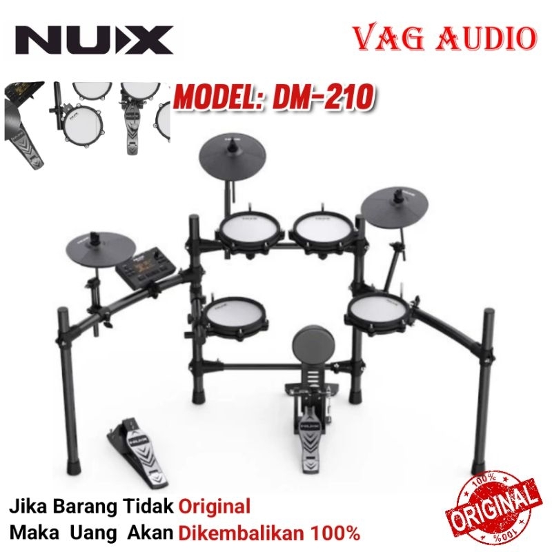 DRUM ELEKTRIK NUX DM210, NUX DM-210