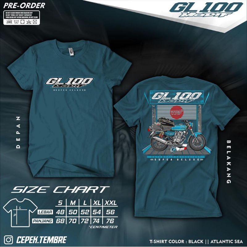 KAOS GL 100 MODIF ORIGINAL