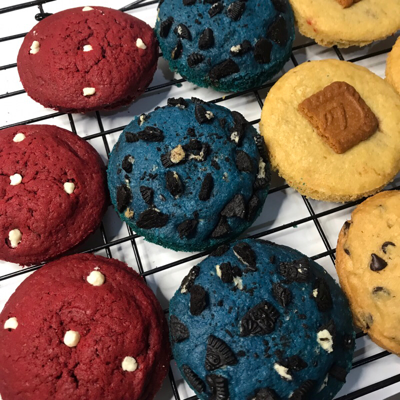 

Cookie Monster | Red Velvet Cookie | Choco Cookie | Classic Cookie
