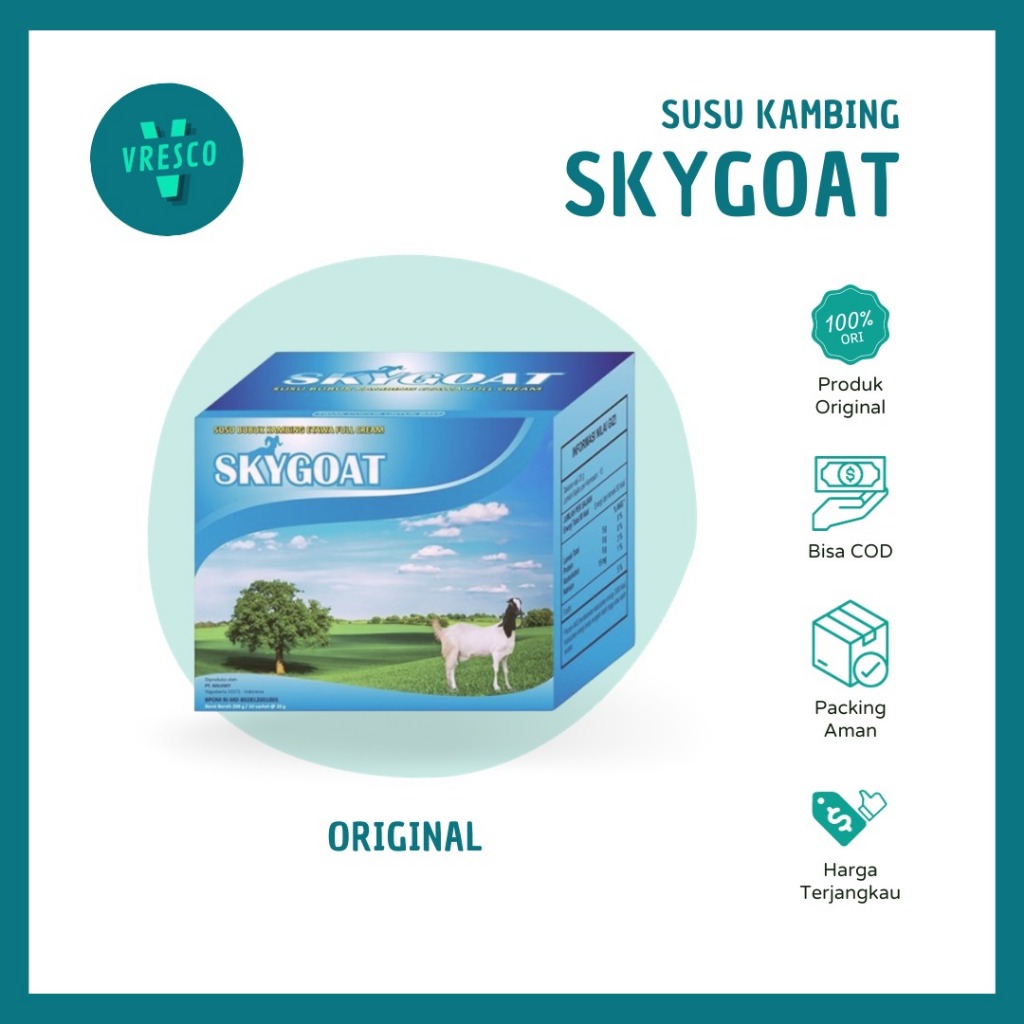 

SKYGOAT / SKY GOAT Susu Kambing Etawa Original Bubuk
