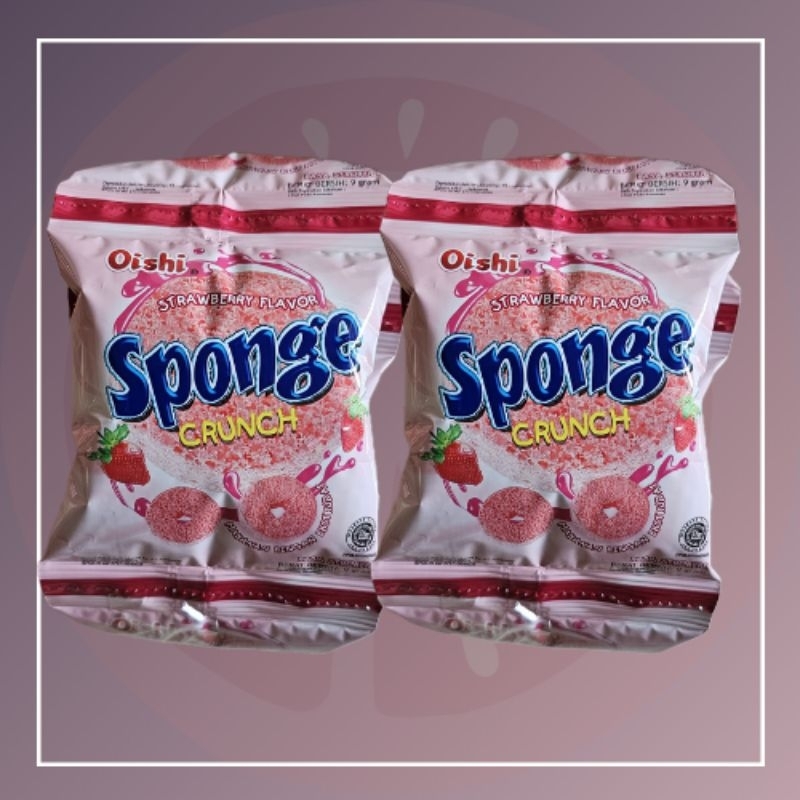 

Oishi Sponge Strawberry Renteng 9gr x 10