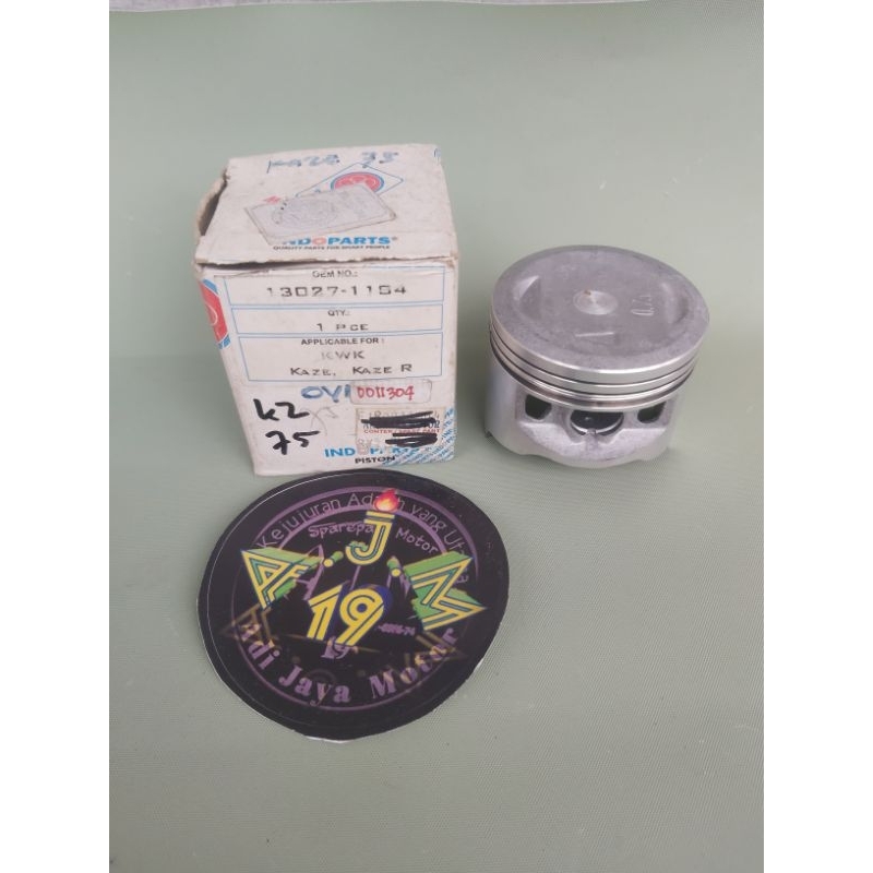 Piston Seher Kawasaki Kaze R Os Oversize 75 indopart