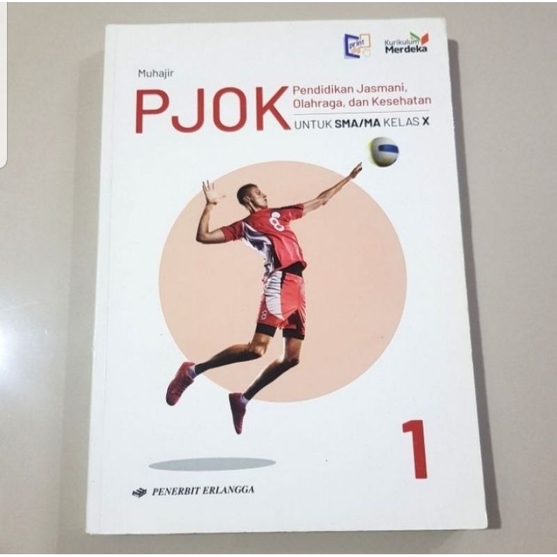 PJOK (Pendidikan Jasmani Olahraga dan Kesehatan) kelas 10, Erlangga
