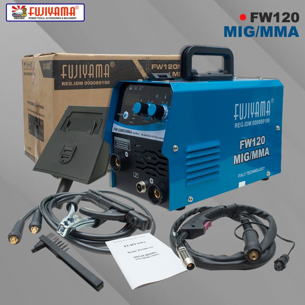 Mesin Las mig Listrik trafo las welding inverter Las Tanpa Gas Travo Inverter MIG 250 Mesin las