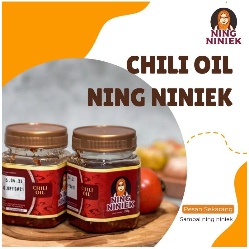 

Sambal Chili Oil Ning Niniek Masakan Oriental Oleh2 Surabaya